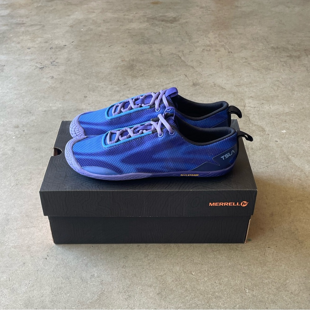 TSLA Performance Zero-Drop Bare Trek Trail/Road Running Sneakers/Shoes 9.5 Women